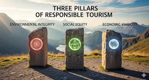 The Three Pillars of Responsible Tourism