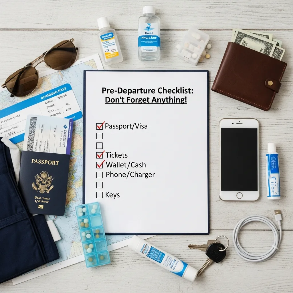 Pre-Departure Checklist