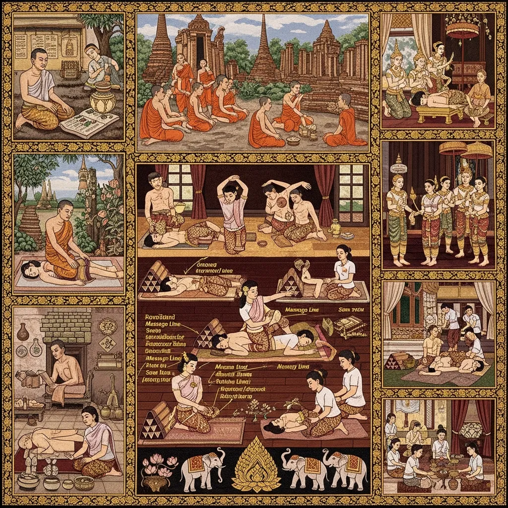 Historical Tapestry of Thai Massage