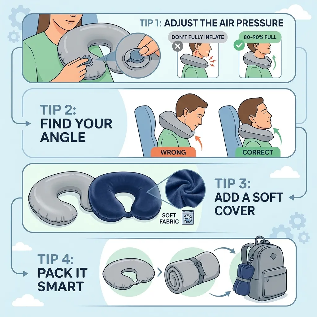 blow up travel pillow