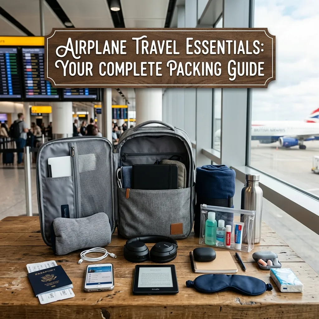 Airplane Travel Essentials