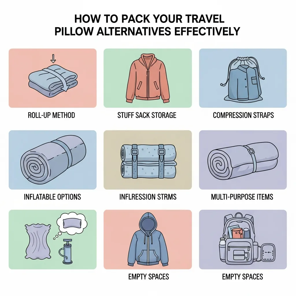 Your Travel Pillow Alternatives Effectively