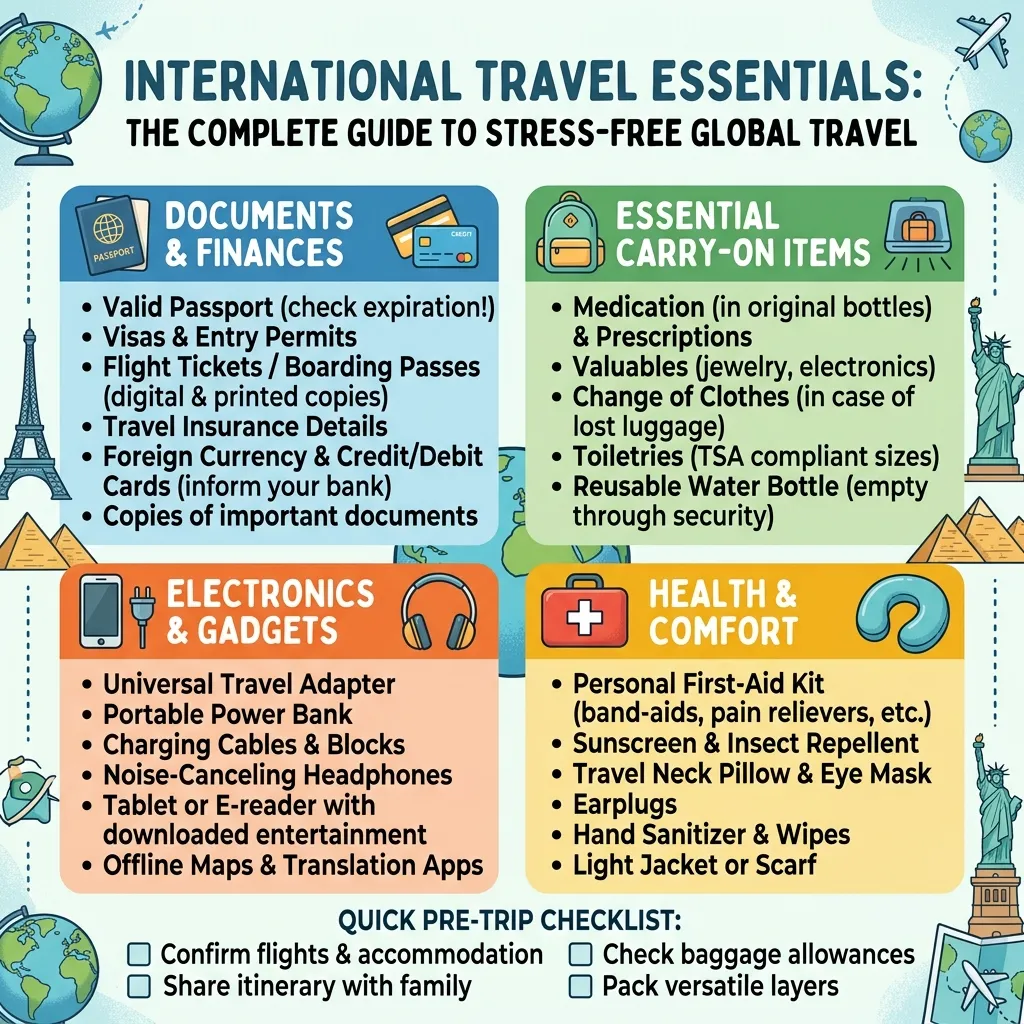 International Travel Essentials