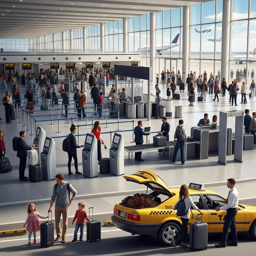 Navigating the Airport From Curb to Gate