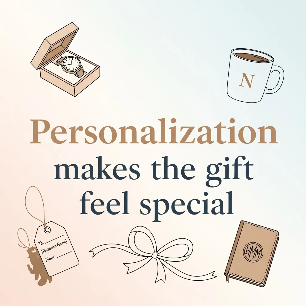 Personalization makes the gift feel special