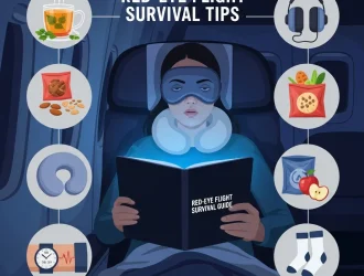 Red Eye Flight Survival Tips
